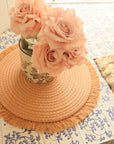 Boho Round Placemats Set of 6 - From Where -
