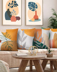 Boho Throw Pillow Covers Set of 4 - From Where -