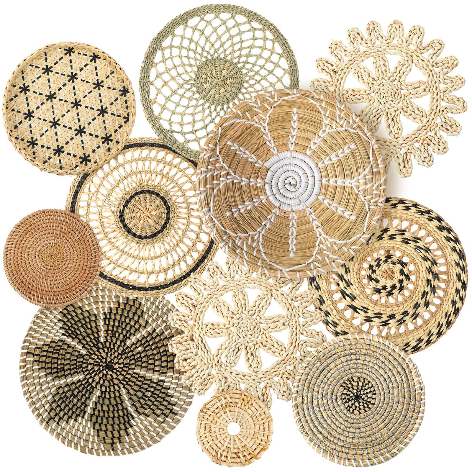 Boho Wall Basket Decor - From Where -