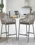 Boho Wicker barstools - From Where -