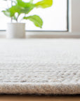 Braided Lars Geometric Area Rug - From Where -