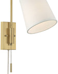 Brass Finish Wall Mounted Lamp - From Where -