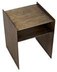 Brass Side Table - From Where -