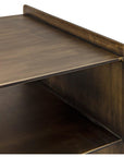 Brass Side Table - From Where -