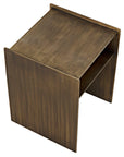Brass Side Table - From Where -