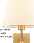 Brass Swing Arm Wall Lamp (Set of 2) - From Where -