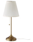 Brass/White Table Lamp - From Where -