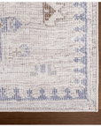 Brenda Hazy Heraldry Spill Proof Washable Rug - From Where Finds -