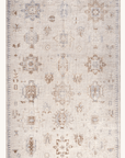 Brenda Hazy Heraldry Spill Proof Washable Rug - From Where Finds -