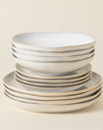 Brisa 12 - Piece Dinnerware Set with Soup/Pasta Bowl - From Where Finds -