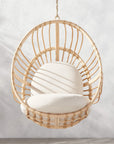 Brisa Rattan Outdoor Hanging Lounge Chair - From Where -