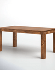 Bronner Solid Wood Dining Table - From Where -