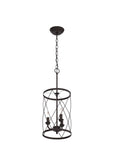 Bronze 3 - Light Industrial Chandeliers - From Where -