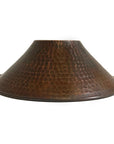 Bronze Rustic Cone Pendant Light - From Where -