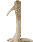 Brown Antlers Table Lamp - From Where -