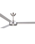 Brushed Aluminum Ceiling Fan - From Where -