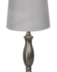 Brushed Steel Metal Lamp - From Where -