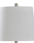 Brussels Bronze White Table Lamp - From Where -