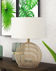 Bryn 21.5 - in Rattan Table Lamp - From Where -