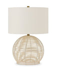 Bryn 21.5 - in Rattan Table Lamp - From Where -