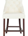 Eleni Tufted Wing Back Counter Stool (Set of 2)