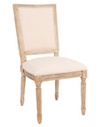 Buchanan Beige Rectangular Dining Chairs - From Where -