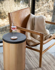 Bunn Side Table (14"D) - From Where Finds -