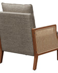 Burlap Accent Chair - From Where -