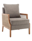 Burlap Accent Chair - From Where -