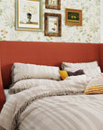 Burnt Orange Bowdoin Platform Bed - From Where -