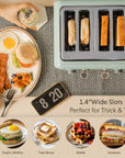 BUYDEEM 4 - Slice Toaster - From Where -