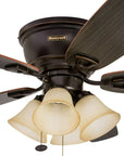 https://www.walmart.com/ip/52-Honeywell-Glen-Alden-Oil-Rubbed-Bronze-Hugger-Ceiling-Fan-with-4-Light/137949099