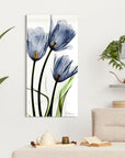 Flower 24 in x 48 in Painting Art Prints, by Empire Art