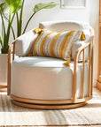 Lillian Swivel Birdcage Accent Chair