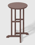 WestinTrends Outdoor Patio Counter Height Bar Stools Bistro Bar Table Set, Dark Brown