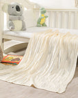 Cable Knit Throw Blankets - From Where -
