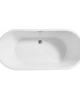 Cadence Freestanding Soaking Bathtub - 59" - From Where -