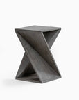 Caelah Solid Wood End Table - From Where -