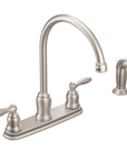 Caldwell Two - handle High Arc Kitchen Faucet - From Where Finds -