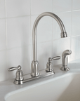Caldwell Two - handle High Arc Kitchen Faucet - From Where Finds -