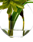 Calla Lily and Succulent Faux Water Floral - From Where -