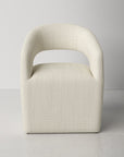 Camino Performance Fabric Rolling Armchair - From Where -