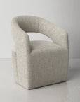 Camino Performance Fabric Rolling Armchair - From Where -
