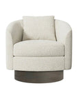Camino Upholstered Swivel Lounge Chair - From Where -