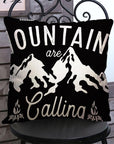 Camping Adventure Throw Pillow Covers - From Where -