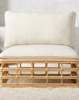 Cana Modern Outdoor Armless Chair - From Where -