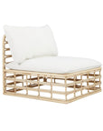 Cana Modern Outdoor Armless Chair - From Where -