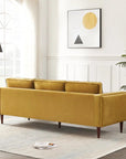 Candius 86'' Velvet Sofa - From Where -