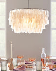 Capiz Round Chandelier (24") - From Where -