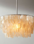 Capiz Round Chandelier (24") - From Where Finds -